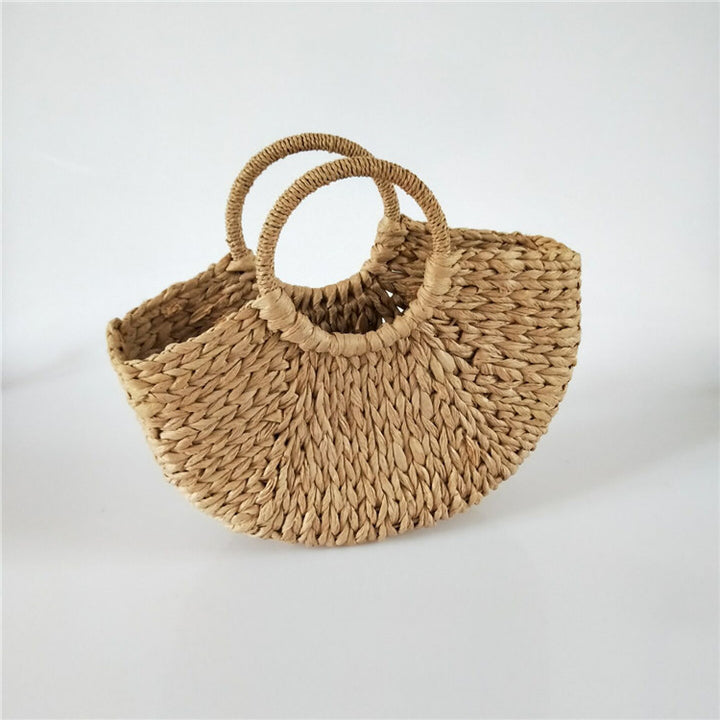 Rattan Handtasche im Retro-Style