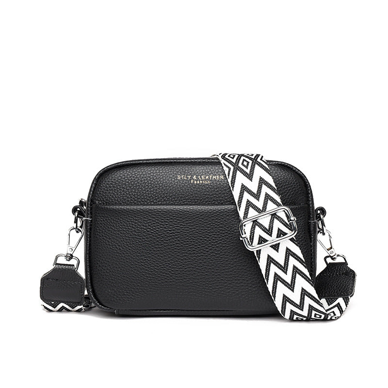 Leder Tasche mit Tragegurt / Crossbody